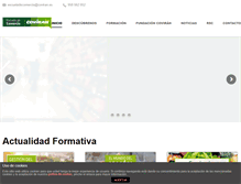 Tablet Screenshot of escueladecomerciocoviran.org